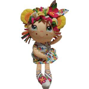 Flip Zee Precious Girls Doll 9" Jay at Play Stuffed Animal toy